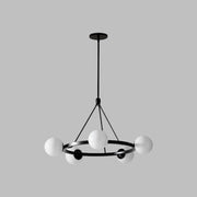 Brelia Round Light Chandelier - Modern Globe Chandelier in Stylish Design